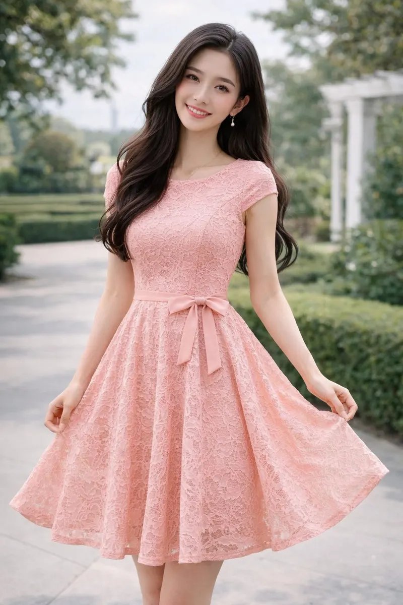 Woman wearing an ivory satin cowl neck slip-style top with delicate jewelry and soft waves against a light neutral background